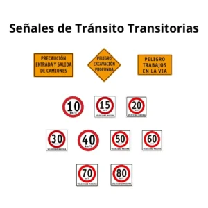 Señales de Transito Transitorias